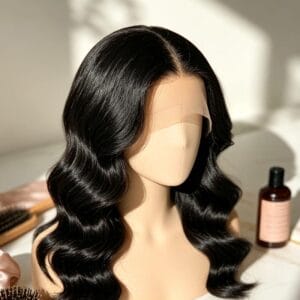 Synthetic Lace Front Wig - Body Wave 20 Inch